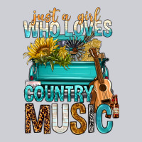 Just A Girl Who Loves Country Music Heavyweight Sweatshirt | Teevron