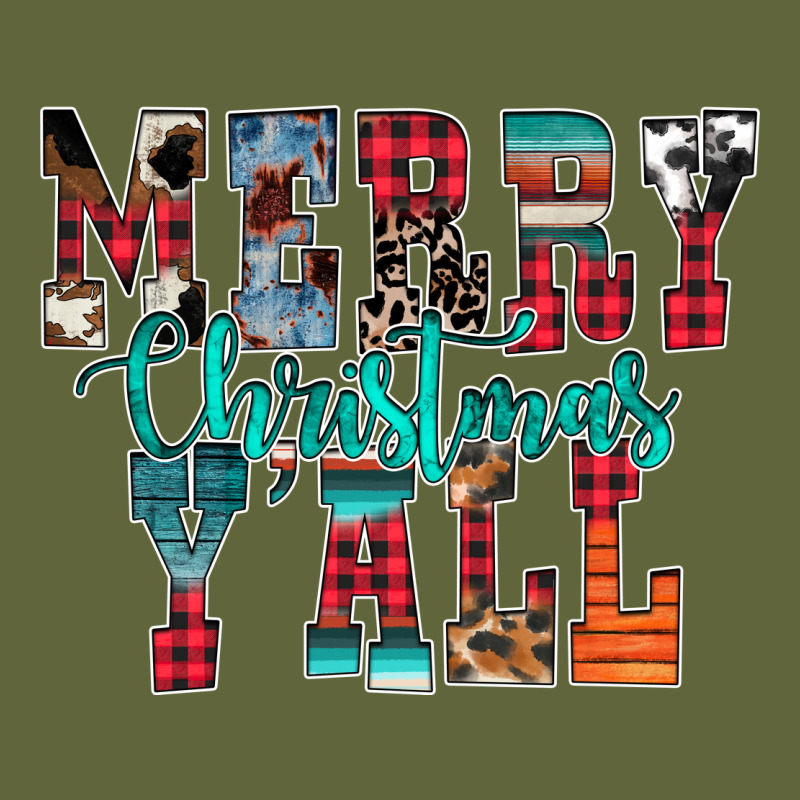 Merry Christmas Y'all Classic Tee by CowhideDigitalArt | Teevron