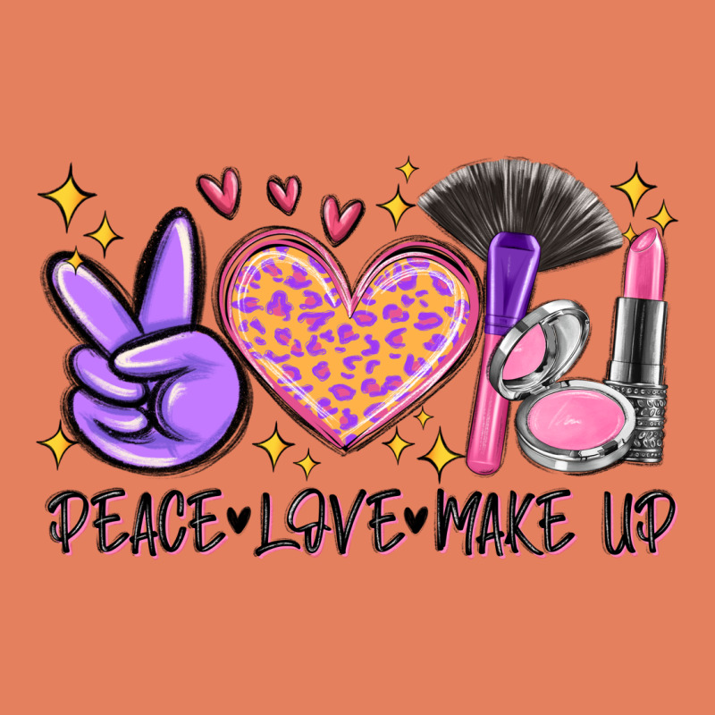 Peace Love Make Up Classic Tee by MaliasSmallBusiness | Teevron