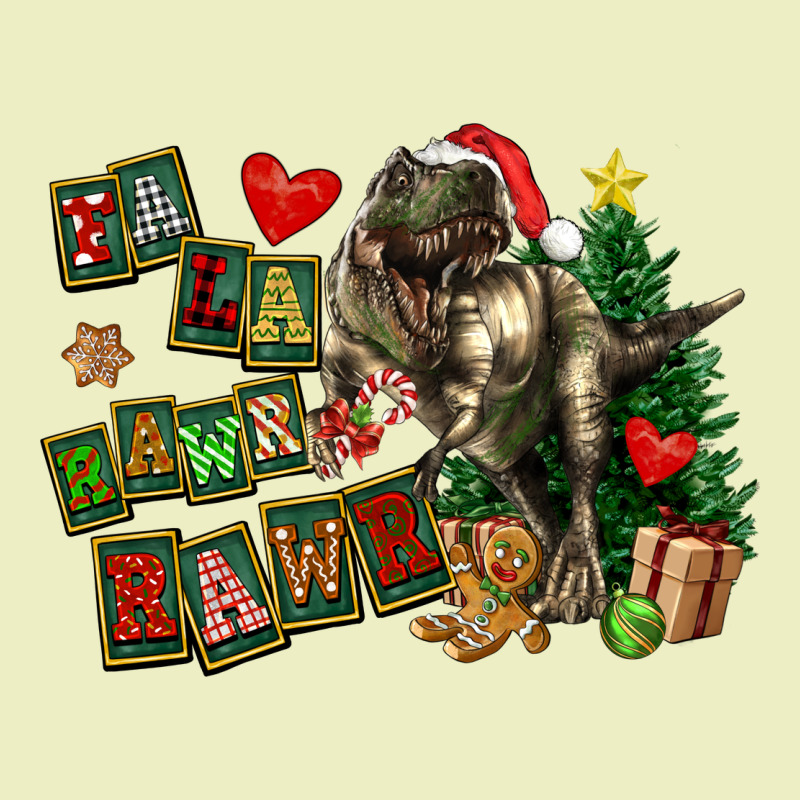 Fa La La Trex Christmas Urban Hoodie by FaDigitalArtStudio | Teevron