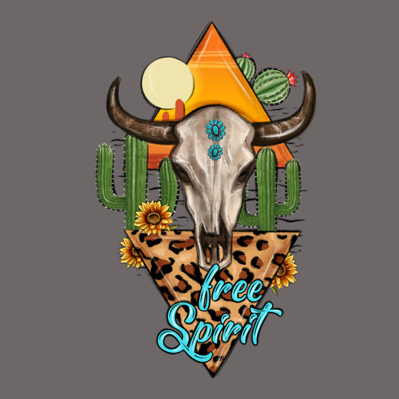 Free Spirit Bull Skull Classic Tee by MaliasSmallBusiness | Teevron