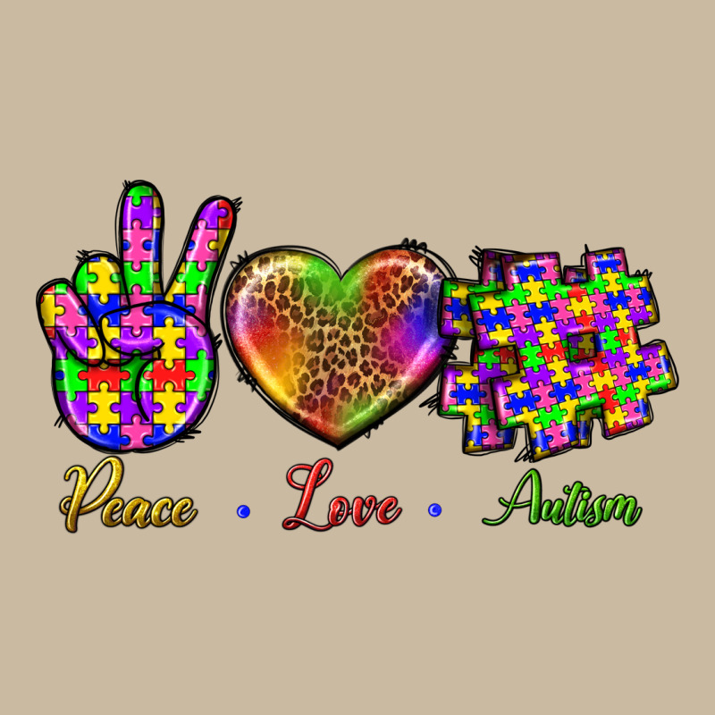 Peace Love Autism Long Sleeve Tee by BundleAndBundleShop | Teevron