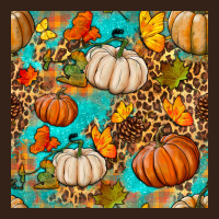 Fall Pumpkin Seamless Pattern Heavy Core Tee | Teevron