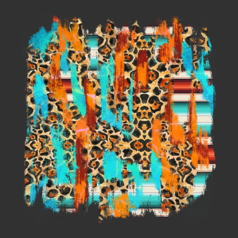 Serape With Leopard Pattern Urban Heavy Tee by NancyCooperArtShop | Teevron