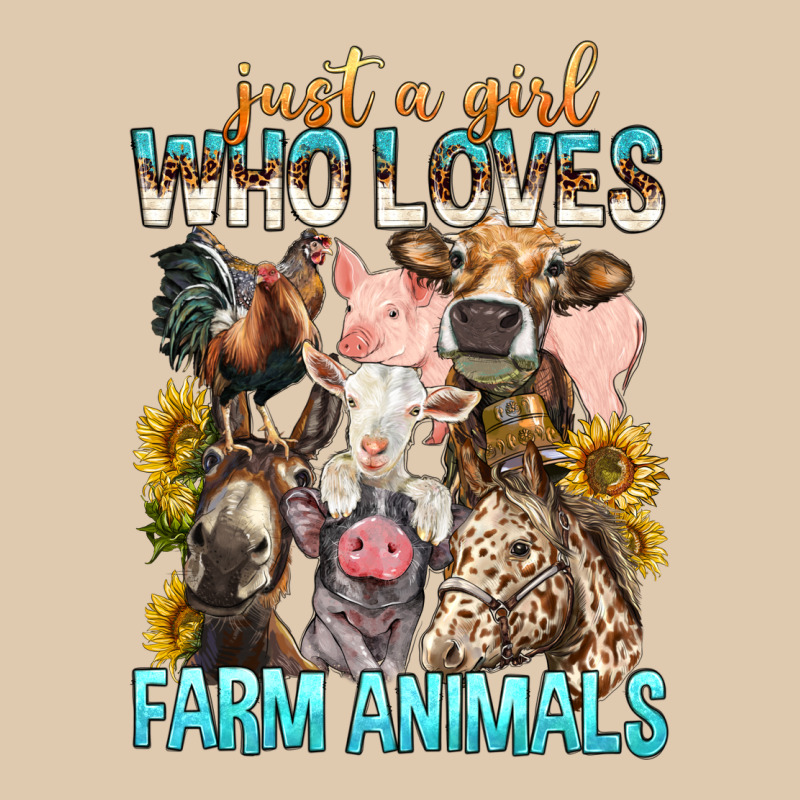 Just A Girl Who Loves Farm Animals Heavyweight Sweatshirt by BundleAndBundleShop | Teevron
