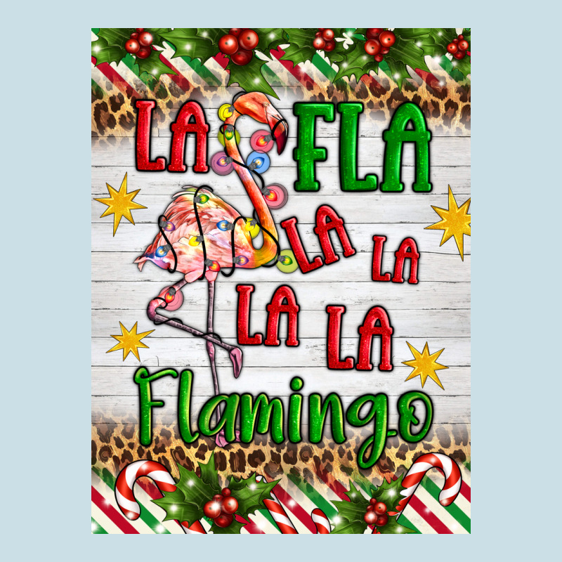 Christmas Fla La La La La La Flamingo Air Freshener Ladies Tee by Artiststas | Teevron
