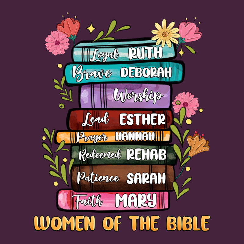 The Original Women Of The Bible Books Full Color Premium Tee by JahusDesignShop | Teevron