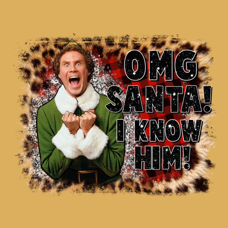 Omg Santa I Know Him Elf Premium Hoodie by CowGirlArtShop | Teevron