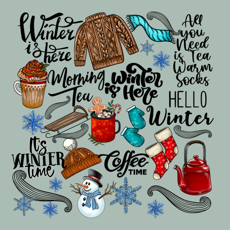 Winter Festive Essentials Classic Tee by CowhideDigitalArt | Teevron