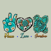 Peace Love Gemstone Long Sleeve Tee | Teevron