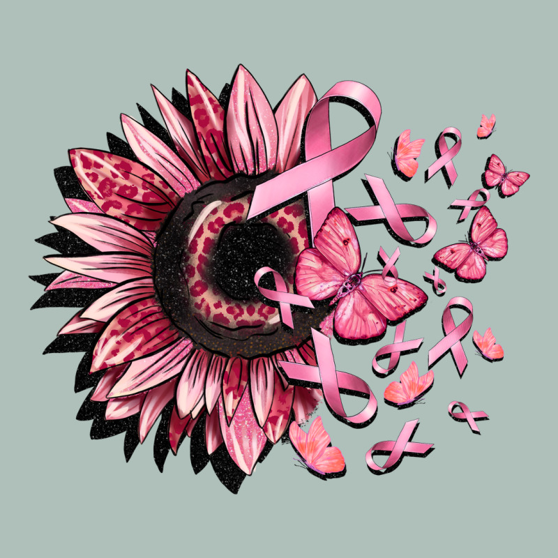 Cancer Sunflower Heavyweight Hoodie by CowGirlArtShop | Teevron