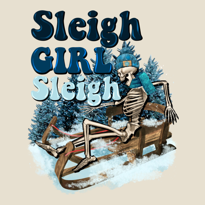 Sleigh Girl Sleigh Skeleton Urban Heavy Tee by NancyCooperArtShop | Teevron