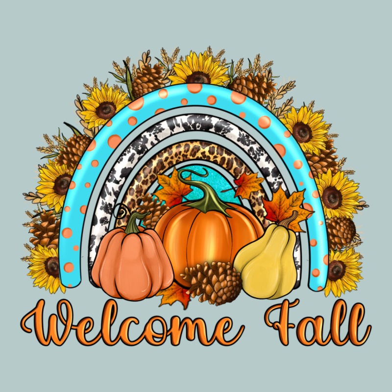 Welcome Fall Rainbow Heavy Core Tee by Artiststas | Teevron