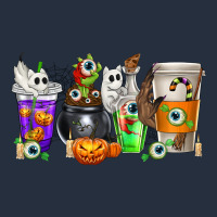 Halloween Coffee Cups Zipper Hoodie | Teevron
