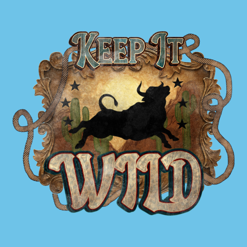 Keep It Wild Western Bull Premium Sweatshirt by HowdyJamesFarm | Teevron