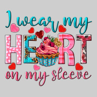 I Wear My Heart On My Sleeve Valentine's Day Premium Sweatshirt | Teevron