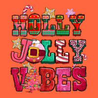 Holly Jolly Vibes Pink Christmas Premium Hoodie | Teevron
