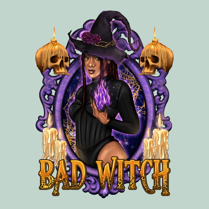Bad Witch Black Woman Zipper Hoodie by texasbilliewilder | Teevron