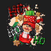 Ho Ho Ho Girl Gnome Heavyweight Hoodie | Teevron
