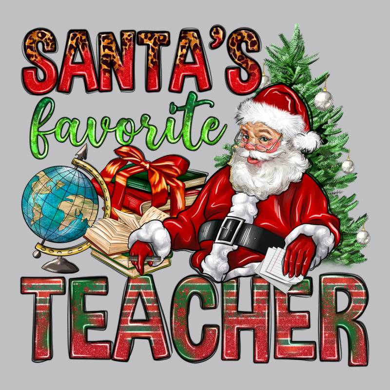 Santa's Favorite Teacher Long Sleeve Tee by BundleAndBundleShop | Teevron