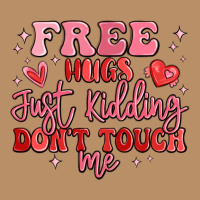 Free Hugs Just Kidding Don't Touch Me Vintage Hoodie | Teevron