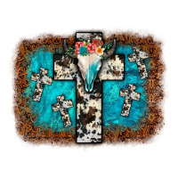 bull skull cross backgraund | Teevron