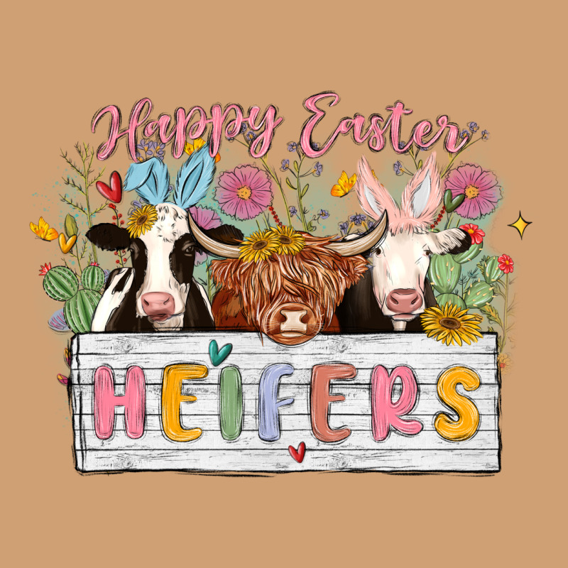 Happy Easter Heifers Vintage Tee by MaliasSmallBusiness | Teevron