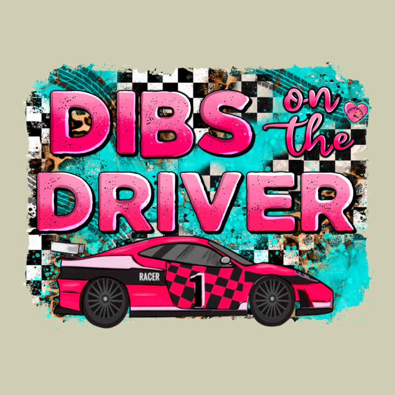 Dibs On The Driver Background Heavy Core Tee by AdoDesignShop | Teevron