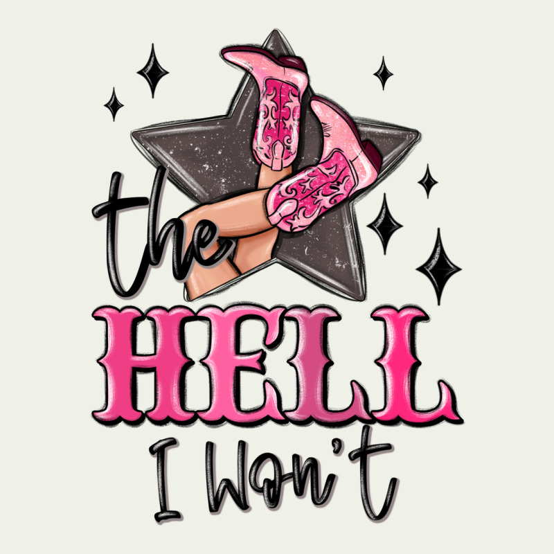 The Hell I Wont Cowgirl Urban Heavy Tee by MaliasSmallBusiness | Teevron