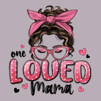 One Loved Mama Messy Bun Vintage Tee | Teevron