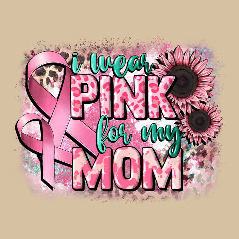 I Wear Pink For My Mom Heavyweight Hoodie by CowGirlArtShop | Teevron