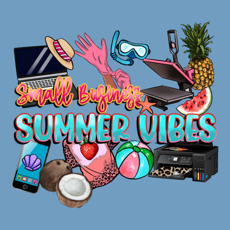 Small Businesses Summer Vibe Urban Heavy Tee by NancyCooperArtShop | Teevron