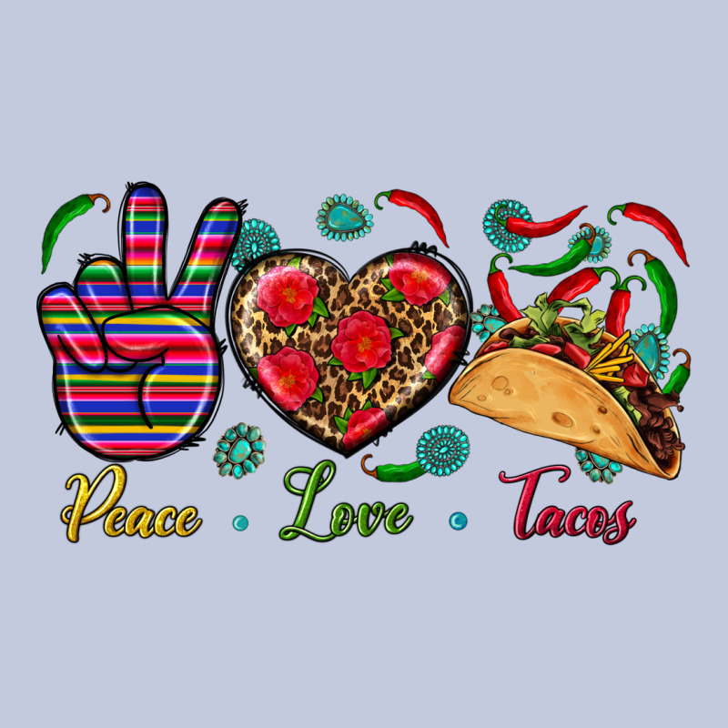 Peace Love Tacos Long Sleeve Tee by BundleAndBundleShop | Teevron
