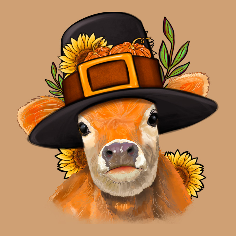 Thanksgiving Cow Vintage Tee by NancyCooperArtShop | Teevron