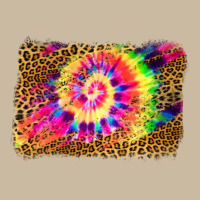 Leopard, Tie Die Backgraund Long Sleeve Tee | Teevron