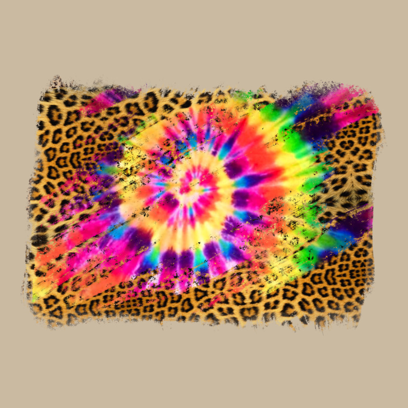 Leopard, Tie Die Backgraund Long Sleeve Tee by JahusDesignShop | Teevron