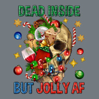 Dead Inside But Jolly Af Heavyweight Sweatshirt | Teevron
