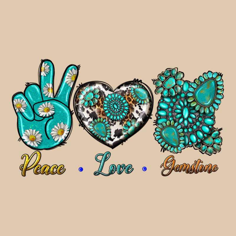 Peace Love Gemstone Heavyweight Sweatshirt by BundleAndBundleShop | Teevron