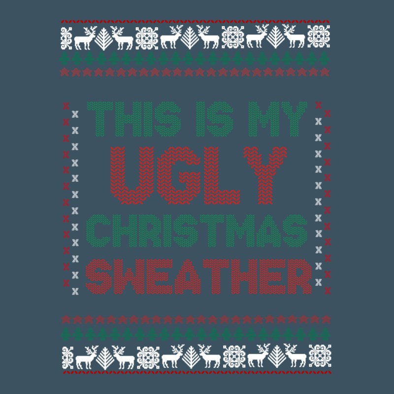 This Is My Ugly Christmas Urban Heavy Tee by MaliasSmallBusiness | Teevron