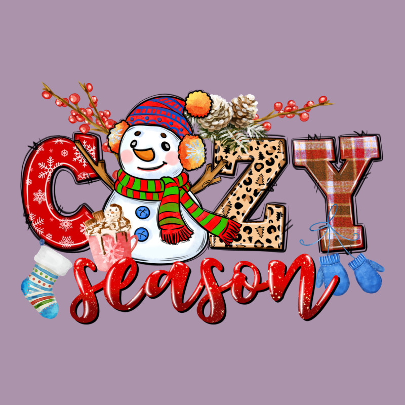 Cozy Season Snowman Heavyweight Hoodie by CowGirlArtShop | Teevron