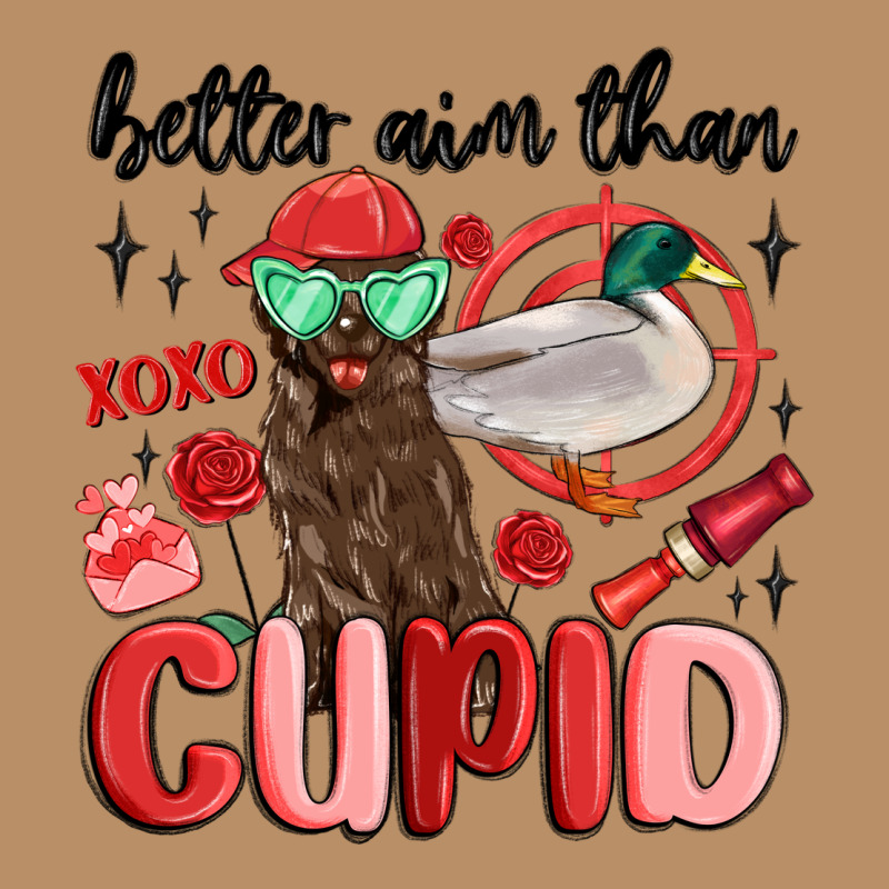 Better Aim Than Cupid With Dog And Duck Vintage Hoodie by MaliasSmallBusiness | Teevron