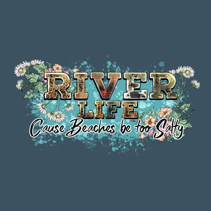 River Life Urban Heavy Tee by NancyCooperArtShop | Teevron