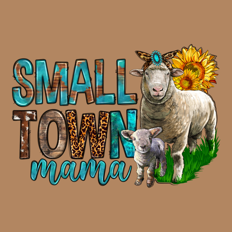 Small Town Mama With Sheeps Long Sleeve Tee by BundleAndBundleShop | Teevron