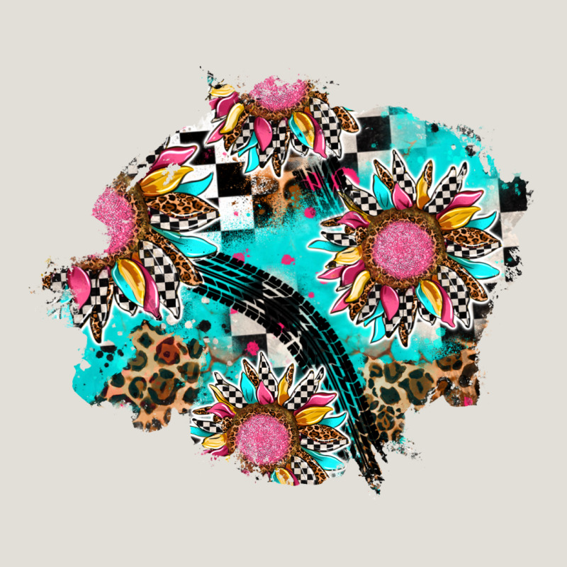 Race Sunflower Patches Heavy Core Tee by AdoDesignShop | Teevron