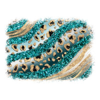 turquoise glitter background | Teevron