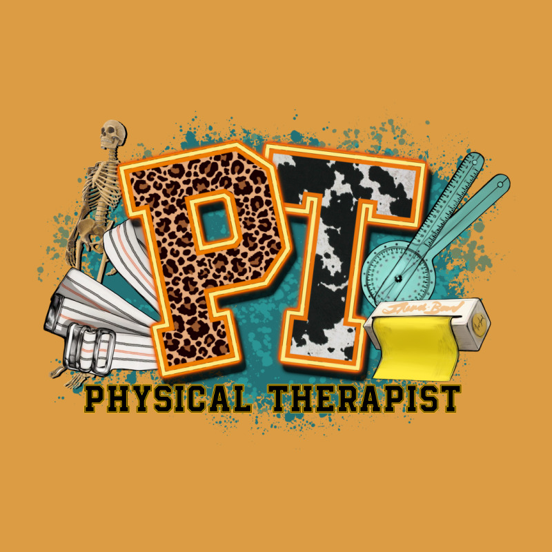 Pt Physical Therapist Western Urban Heavy Tee by NancyCooperArtShop | Teevron