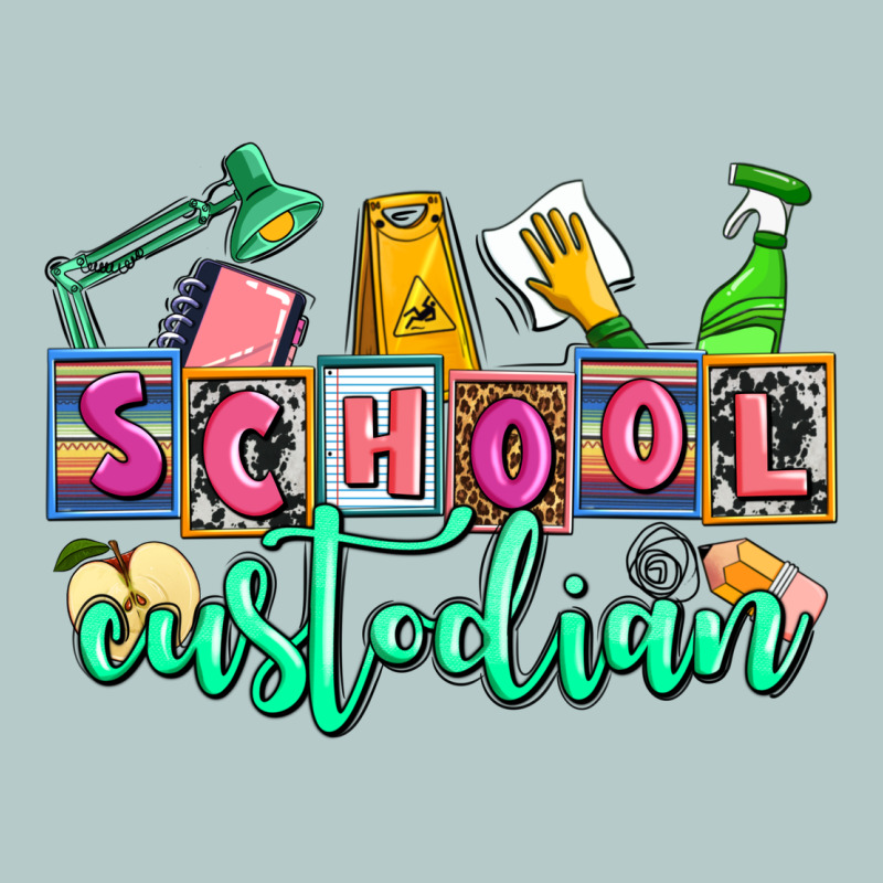 School Custodian Heavy Core Tee by AdoDesignShop | Teevron