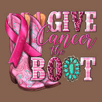 Give Cancer The Boot Zipper Hoodie | Teevron