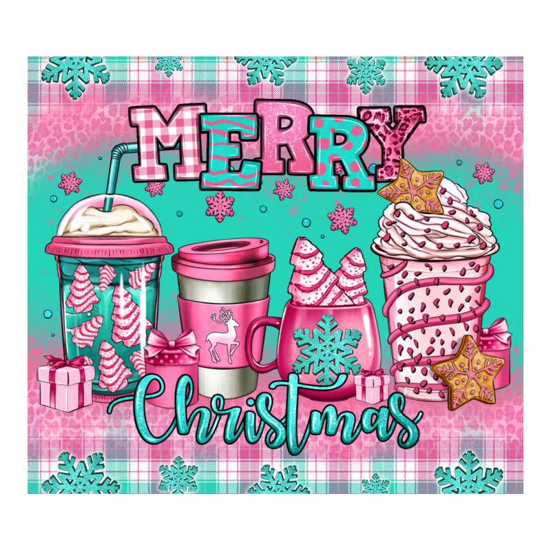 Merry Christmas Pink Coffee Premium Tee by Jasminsmagicworld | Teevron