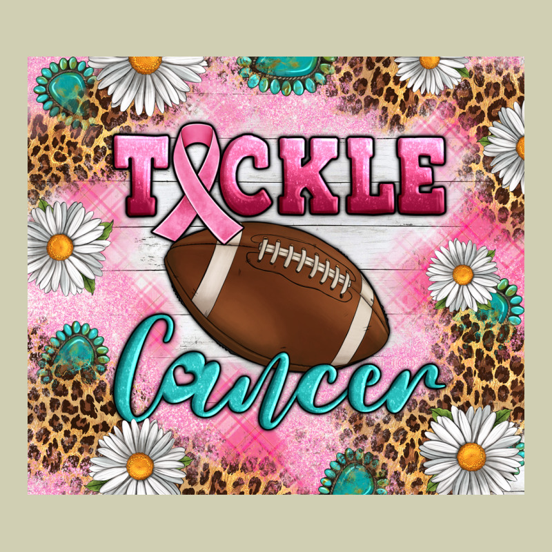Breast Cancer  Tackle Cancer Tumbler Heavy Core Tee by Artiststas | Teevron